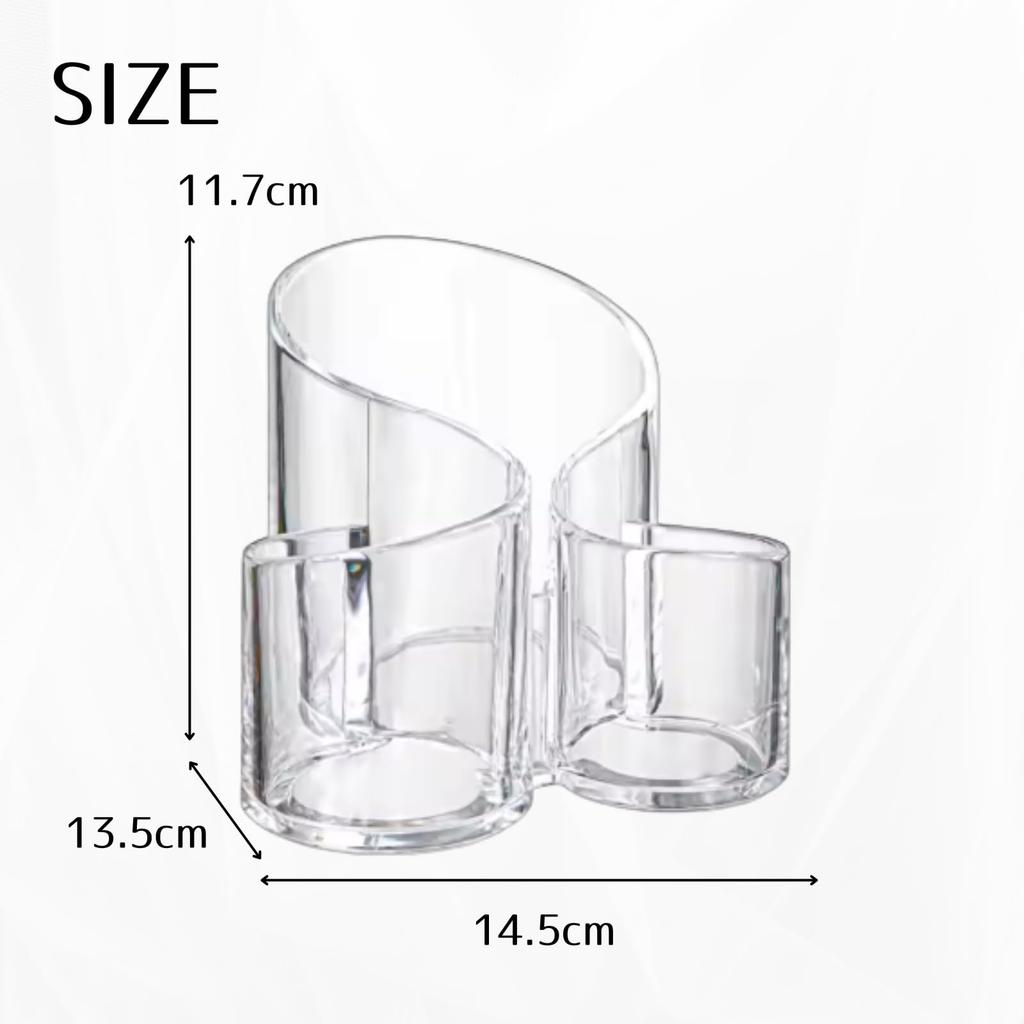 HaOhana Stift Klarer Acryl-Stift Einfacher Bleistift Pinsel Stilvoller Kleiner Gegenstand Werkzeug-Organizer Halter, Halter, Design, Halter, Halter, Aufbewahrung, Schreibtisch,