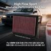 Pentru BMW E36 E46 316 318 320 323 325 328 330 i Ci ti xi Z3 2.0 2.2 2.8 3.0i M3 3.2 Filtru de Aer Sport Lavabil cu Debit Mare 33-2070