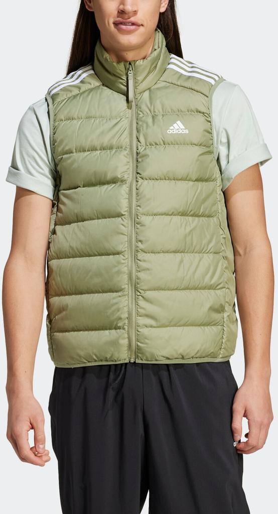 Зимняя куртка Adidas Essentials 3-Stripes Light Vest IX8902 Daunenweste tent green