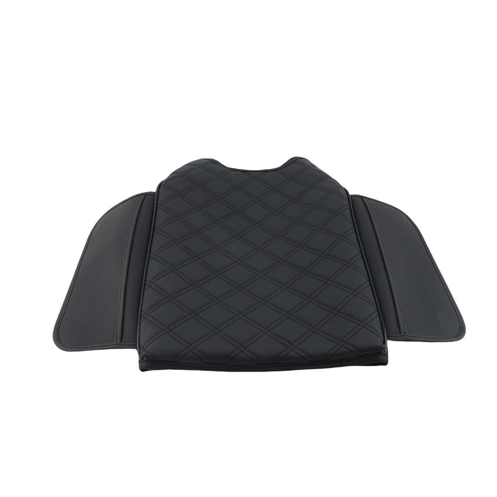 Center Console Armrest Cover with Storage Pockets PU Leather Center Console Protector Pad Replacement for Ford 2015 2020