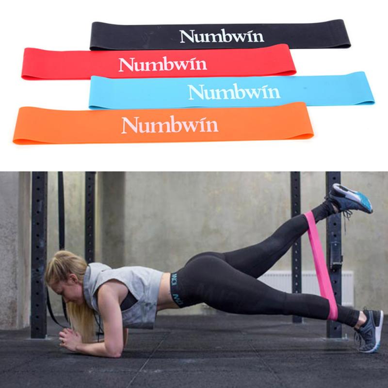 Trénink Fitness Žvýkačka Cvičení Posilovací Odporové Gumy Expander Pilates Gumová Fitness Mini Guma CrossFit Cvičební Pomůcky