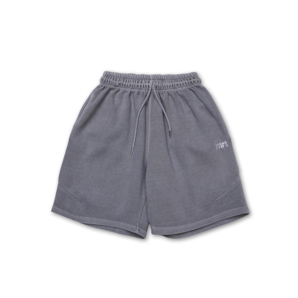 MARRT Pigment Line Pintuck Half Pants Light Gray