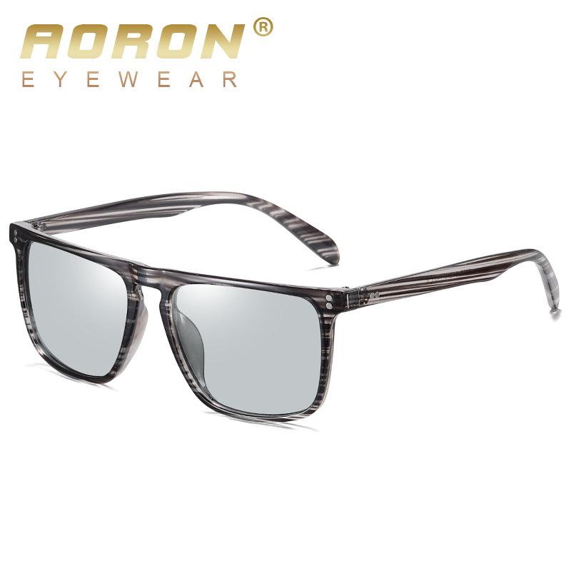 Aolong 627BS Polarized Photochromic Sunglasses - Fashionable Driving & Night Vision Glasses