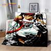 Kuroko's Basketball Anime Cartoon Soft Plush Blanket,Flannel Blanket Throw Blanket for Living Room Bedroom Bed Sofa Picnic Cove