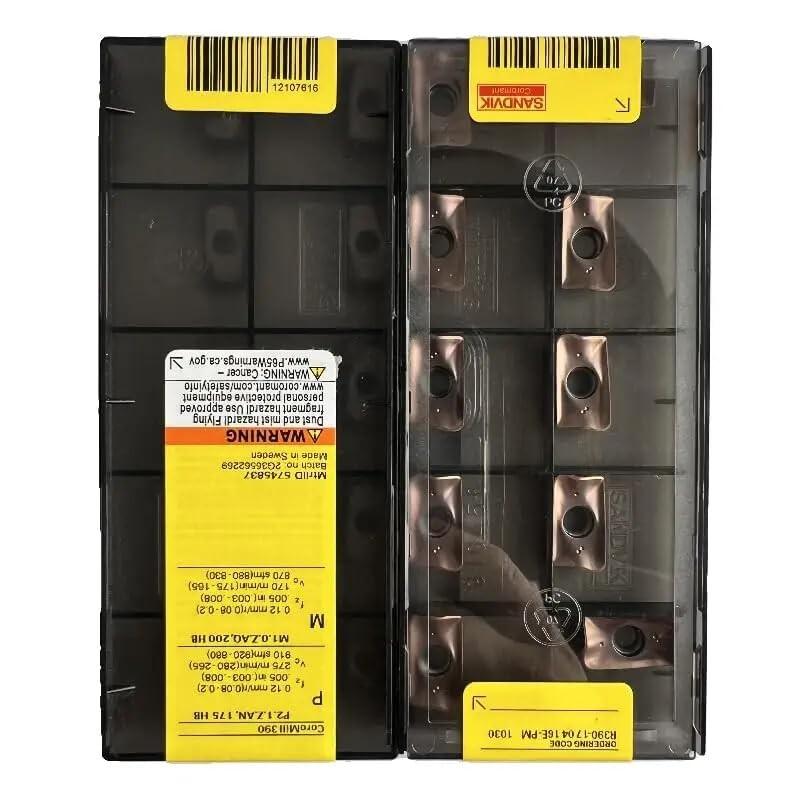 Original Sandvik / R390-170416E-PM 1030 /Carbide CNC Blade 10 PCS