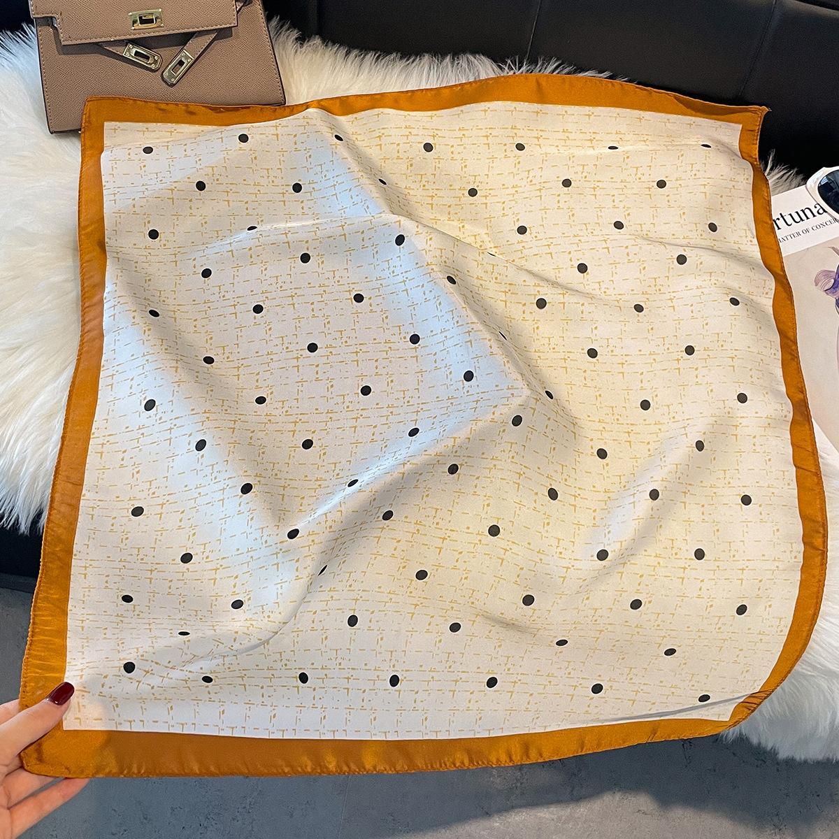 

Легкий Роскошный Высококачественный Имитация Шелка Шарф Летний Классический Шелковый Китайский Шарф Шаль Шарф Женский 70*70cm