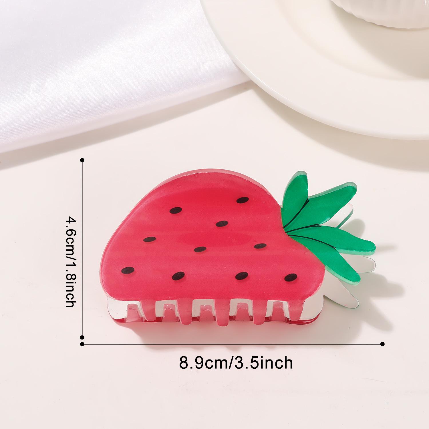 

Summer Fresh Fruit Hair Clip - Versatile Shark Clip for Updo Styles