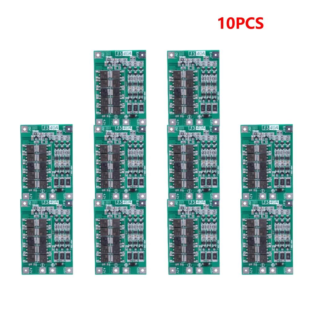 3S/4S 5A 10A 20A 40A 60A Li-ion Lithium Battery Charger Protection Board 18650 BMS For Drill Motor with Standard/Enhance/Balance