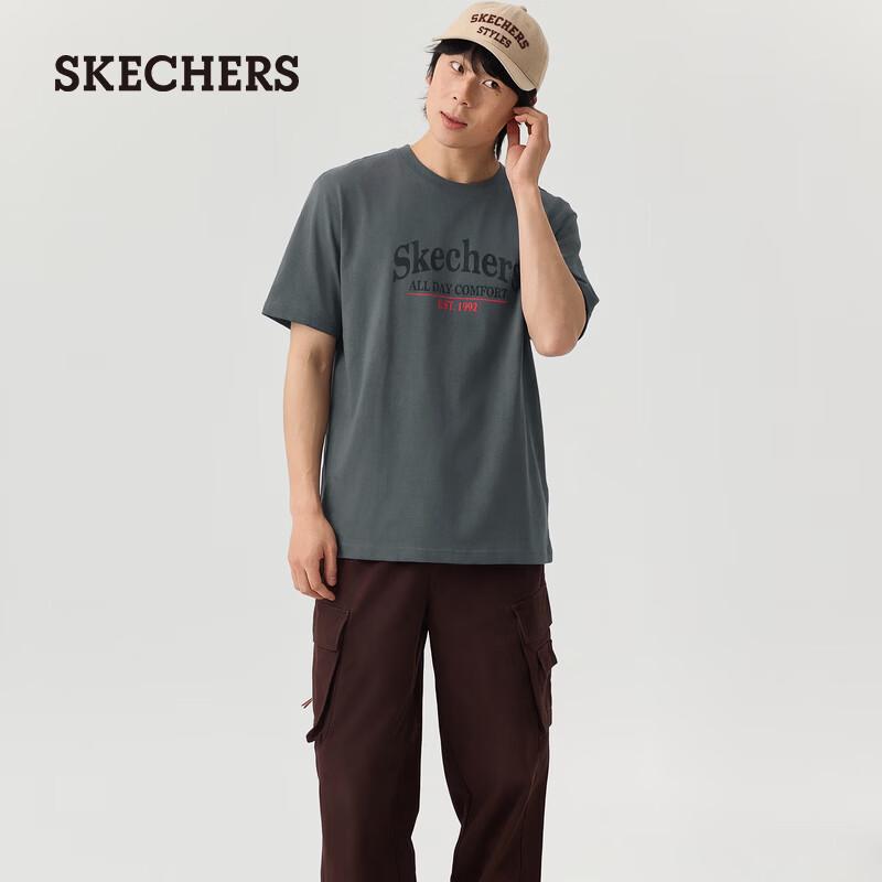 

Skechers Unisex Graphic Cotton T-Shirt L226U077 XL