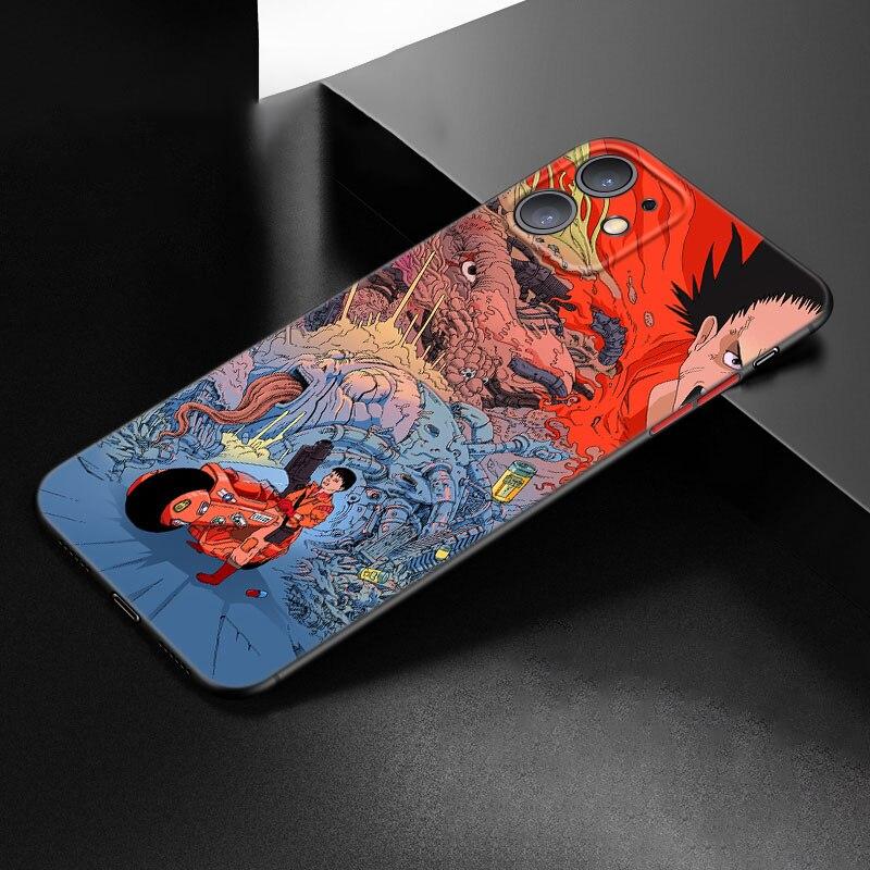 

Чехол Akira 1988 для Apple iPhone 12 13 Mini 11 Pro Max XR X XS MAX 8 7 6S 6 Plus SE 5S 5 2020, мягкий черный чехол из ТПУ iPhone 5 5S SE