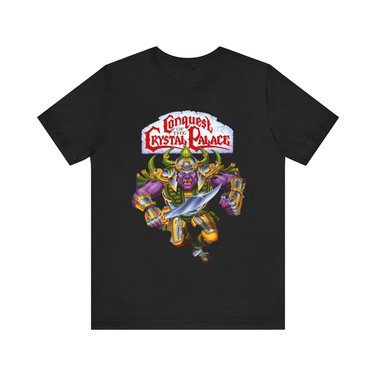 

Conquest of the Crystal Palace NES Retro Style Pixel Art Unisex 100% Cotton T-shirt Mens Womens Tees Top L