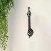 Art Mural en Fer Calligraphie Arabe Vintage Sculpture Décoration de Maison Antirouille Cadeau de Prière Musulmane