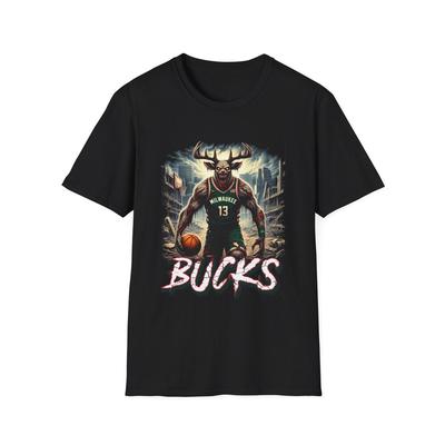 Féld a Szarvast - Milwaukee Bucks Horror Mashup Póló