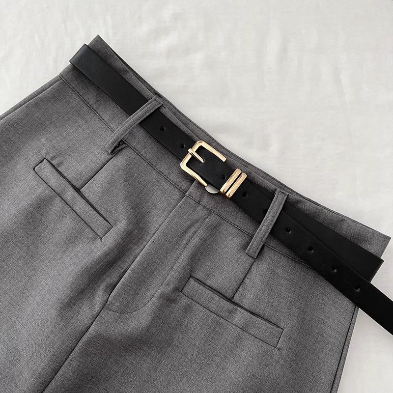 Dámský oblek Minisukně Summer Basic Slim Vysoký pas Sukně Šortky Kancelář Lady All-match Černá Elegantní Vintage