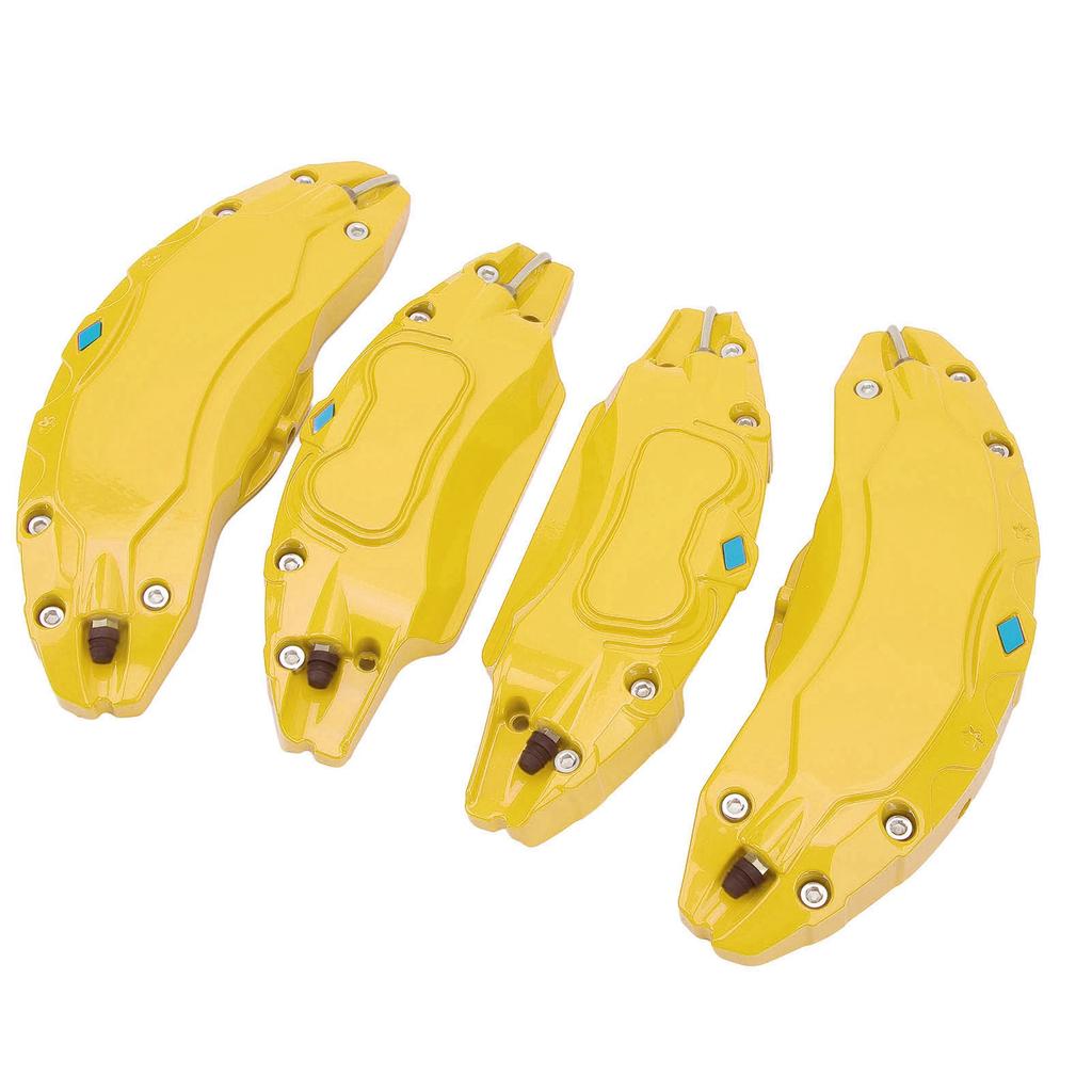 4 Stück 19 Zoll 20 Zoll Radnaben-Bremssattelabdeckungen Aluminiumlegierung Scheibenbrems-Bremssattel Schutzabdeckung Ersatz für