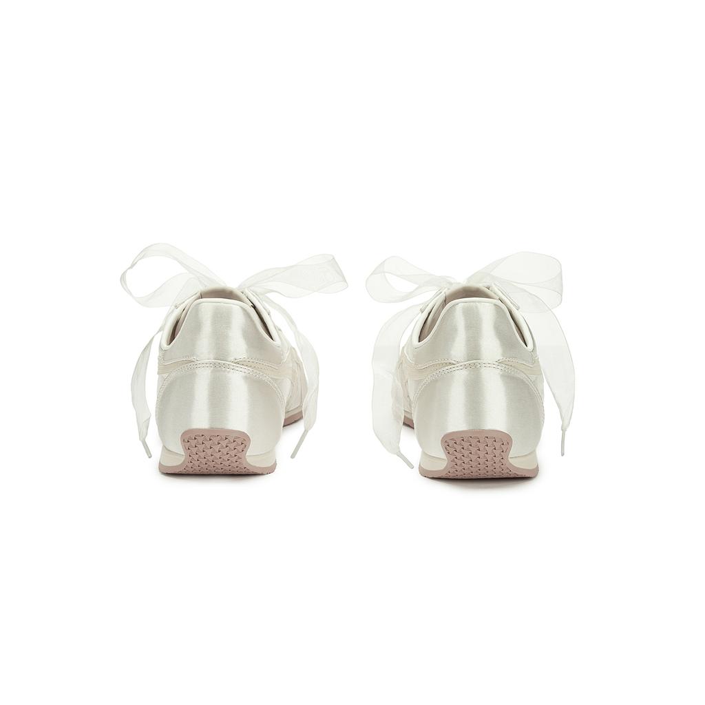 ONITSUKA TIGER Runspark Comfortable Ribbon Low-Top Lifestyle Sneakers Unisex Sneakers Beige 1183C605-020