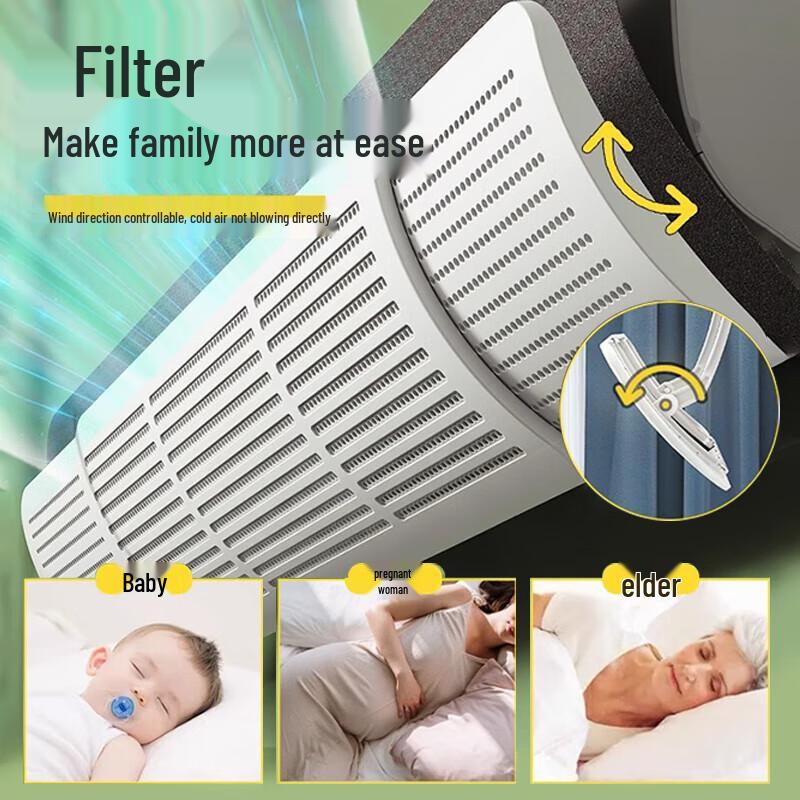 Aegis Universal Wall-Mounted AC Wind Deflector