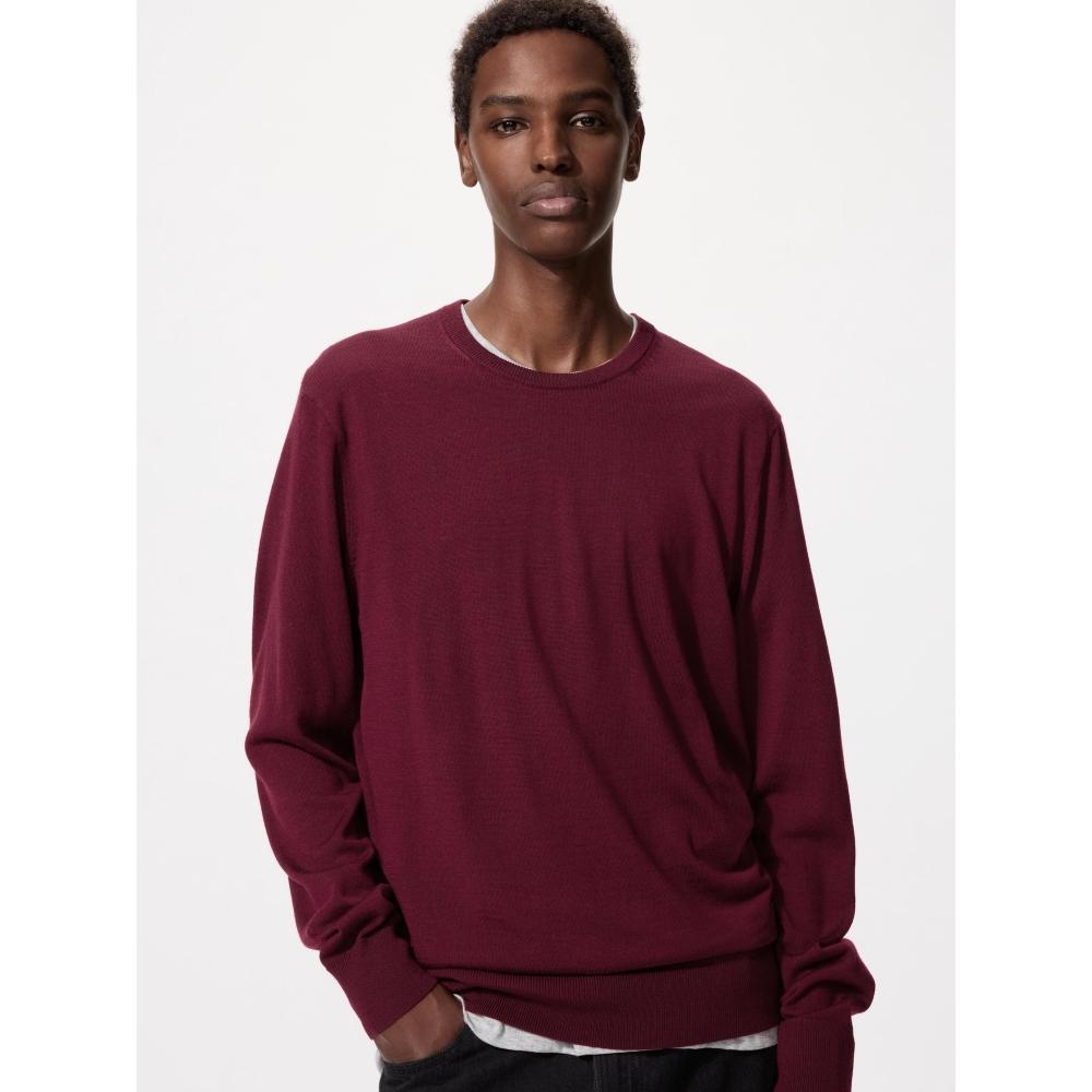 Uniqlo Japan Merino Crew Neck Sweater