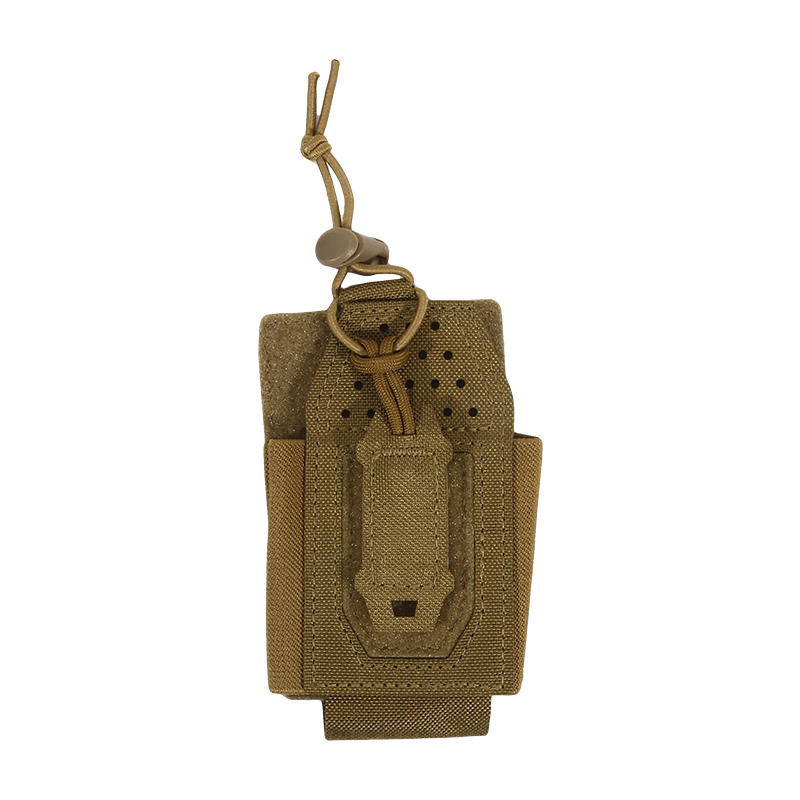 

1PC Walkie Talkie Carrying Case Holder Outdoor Universal Tactical Two Way Radio Pouch Molle System Equipment Bag хакі
