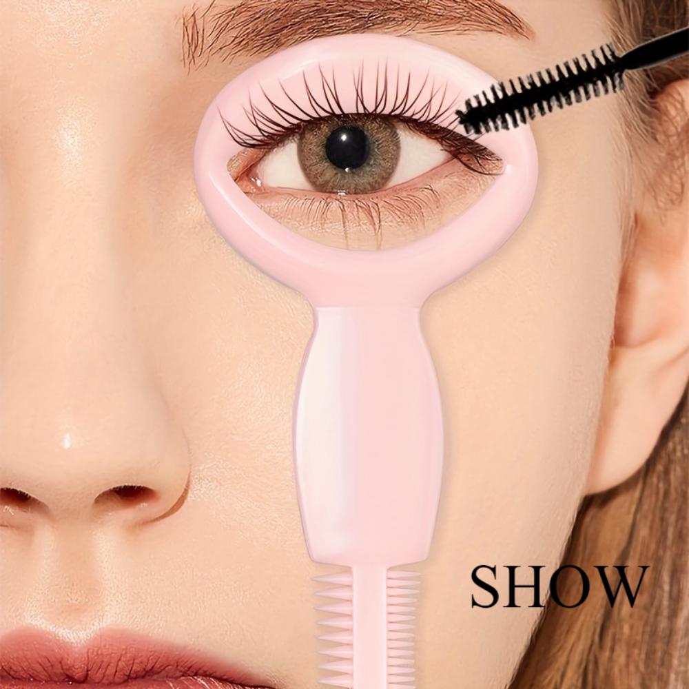 Eyeliner Template, Eyelash Mask Shield, Mascara Application Tool with Comb, Eyelash Application Tool.