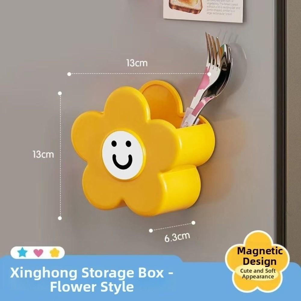 Adhesive Remote Control Storage Box Magnetic Wall Mounted Storage Holder  Entryway Storage