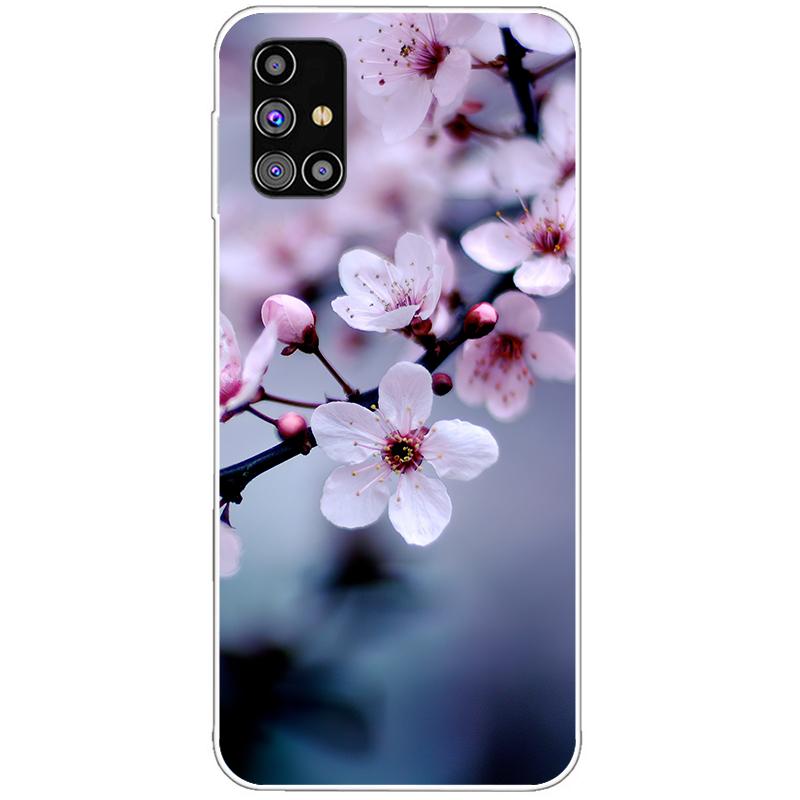 Do Samsung Galaxy A31 A51 A71 Etui Silikonowe Tylne Etui Telefoniczne Do Samsung A315 A515 A715 Miękkie Etui Zderzak Coque z Kreskówką