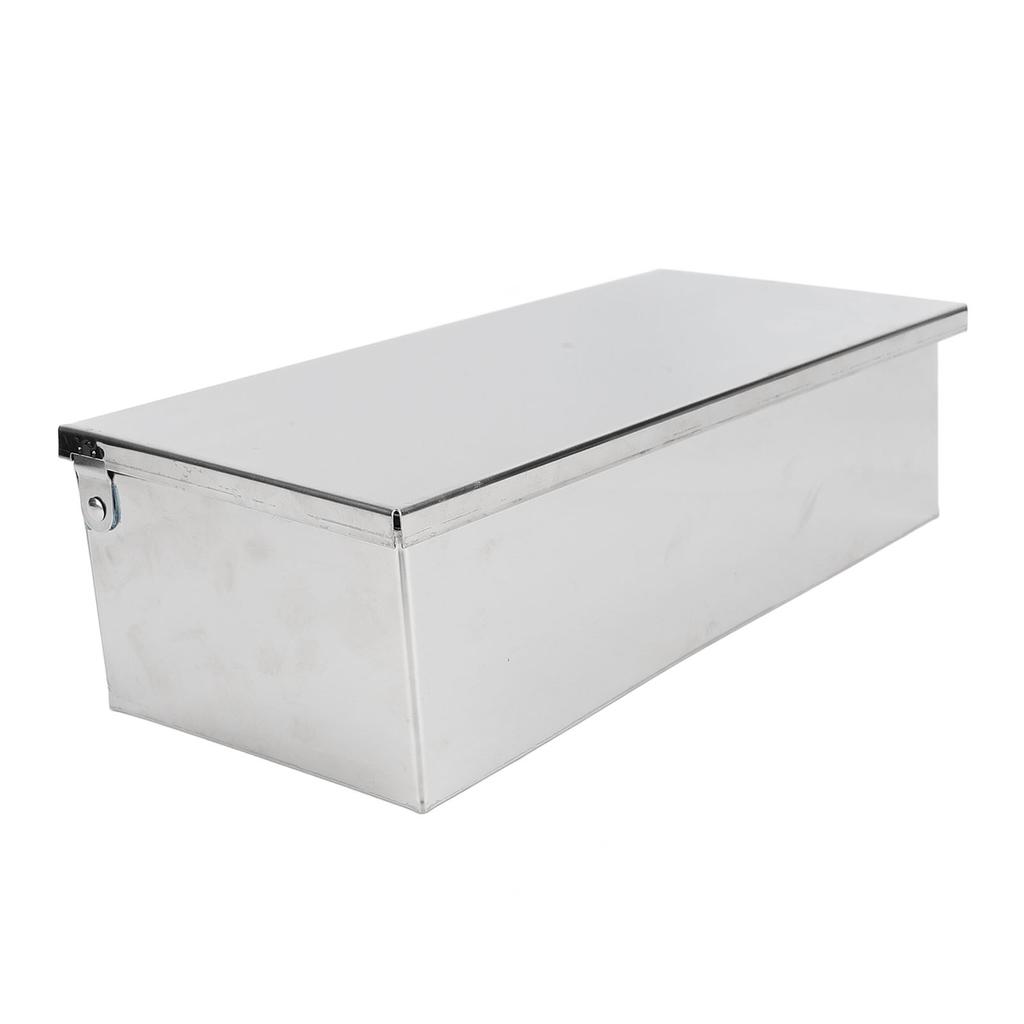 Contenitore per spezie con coperchio a ribalta, contenitore per spezie in acciaio inossidabile 304, organizer da cucina multi-scomparto