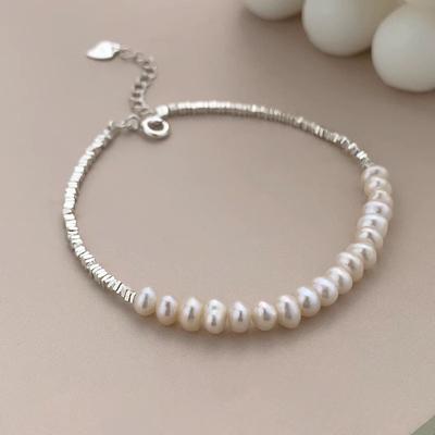 Bracelet de Perles Cassées Xiaomi pour Femmes, Bijoux de Luxe Léger Premium, Petites Perles, Lot