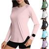 Rash Guard Manica Lunga UPF 0+ da Donna, Top da Nuoto Asciugatura Rapida UV per Surf, Immersioni, Nuoto