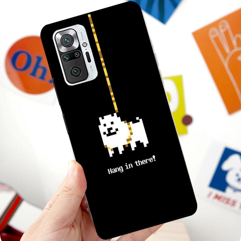 Undertale Annoying Dog Case For Xiaomi Redmi Note 12 Pro 11 8 9 10 Pro 9S 10S 11S 12S Redmi 12C 10C 9C 10A Cover