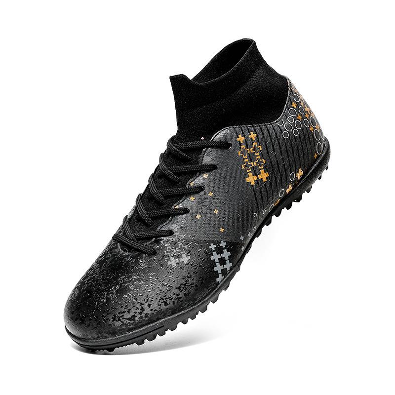Football Shoes Men's High Top Spikes Shredded Nails Teens Students Boys Adult Large Size Training Amazon 2025