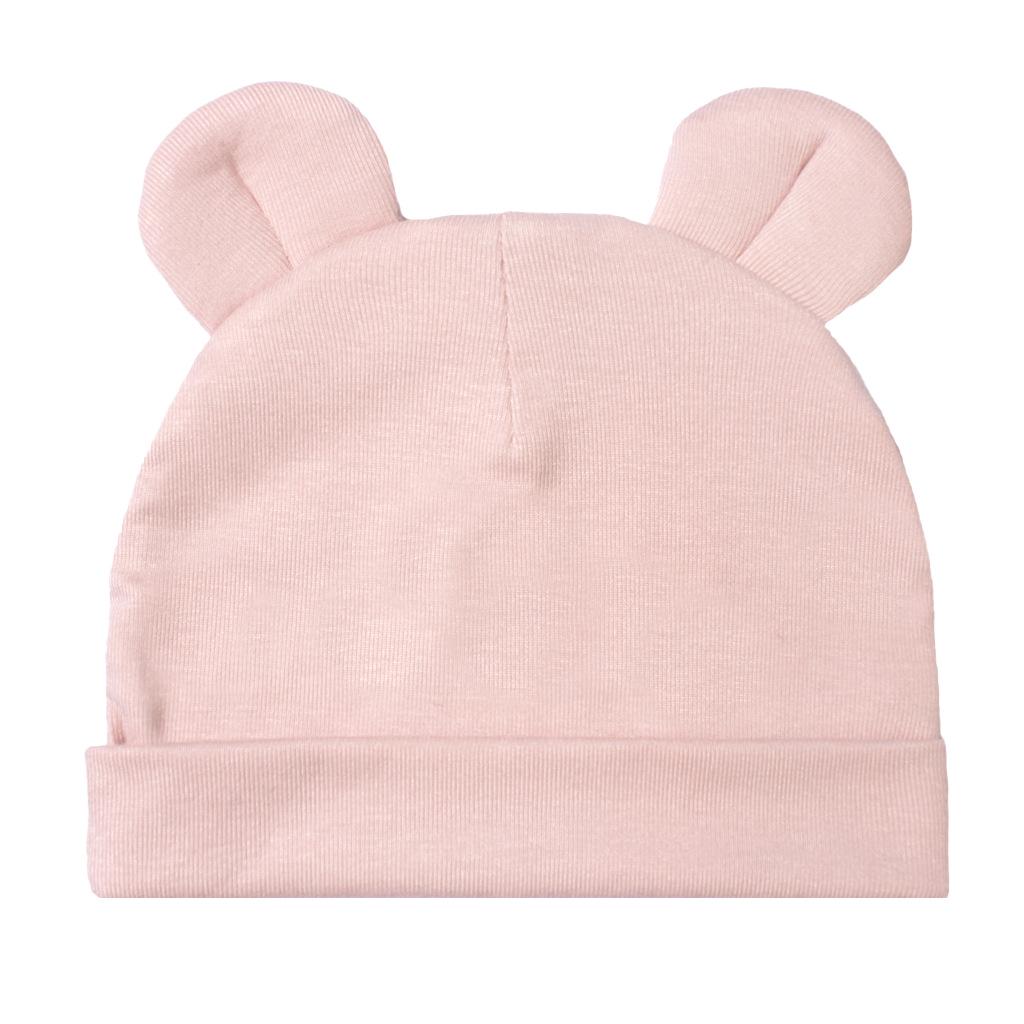 

Newborn Baby Bear Ears Pullover Hat - Soft & Comfortable One Size