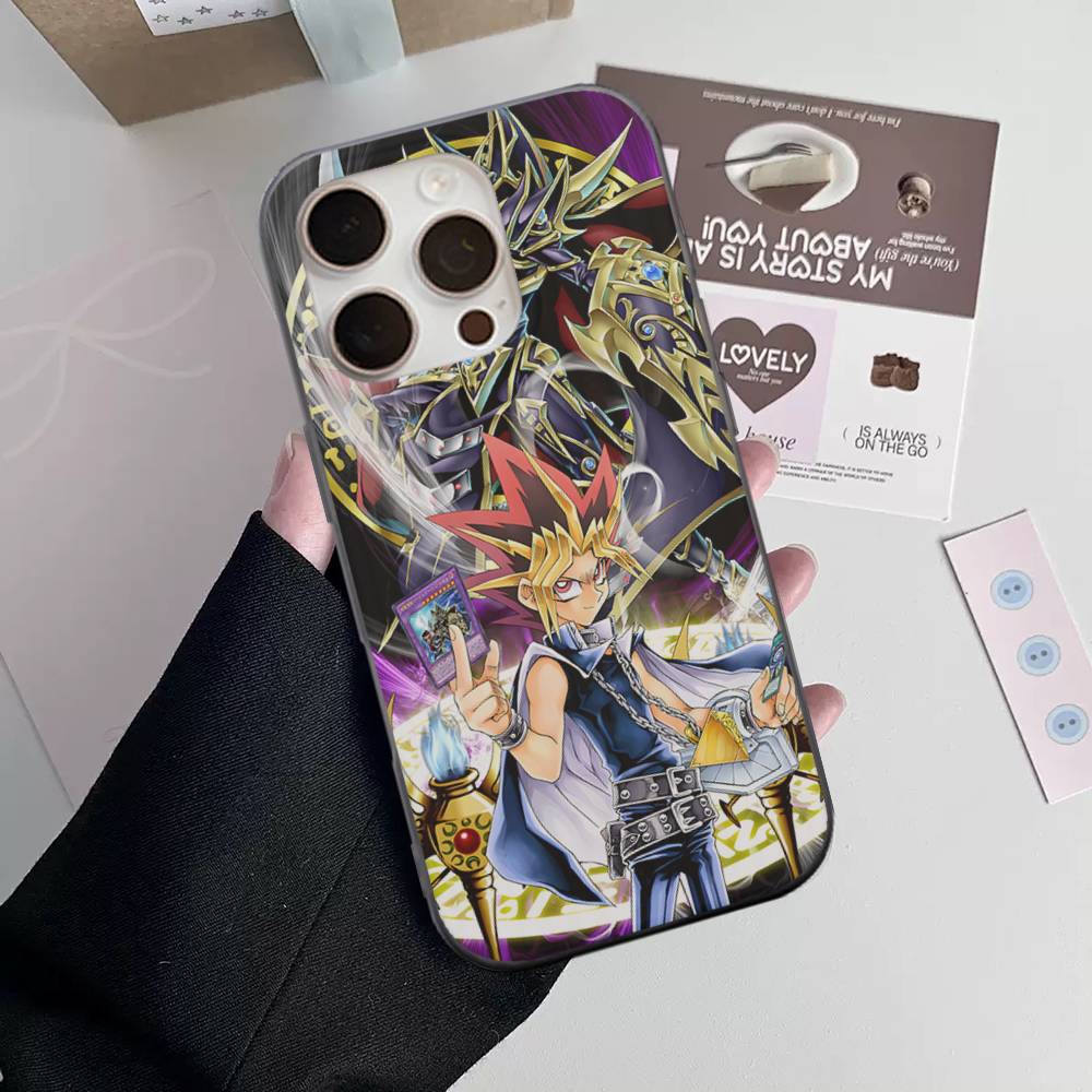 Anime Yu-Gi-Oh! Soft Corrugated Transparent Phone Case For IPhone 17 15 16 11 12 13 14 Pro Max Plus Pro