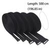 Nylon Material Hook Loop Straps Reusable Cable Ties Self Adhesive Straps  Earphone Organizer