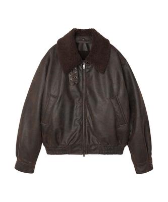 Noise Vintage Washed Shearling Mustang - Brown