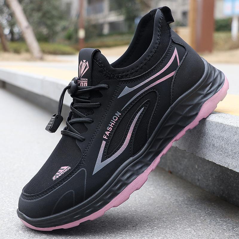 Spring and Autumn sports women's shoes are light, wear-resistant and comfortable, elderly shoes, walking shoes, women's shoes, casual shoes.