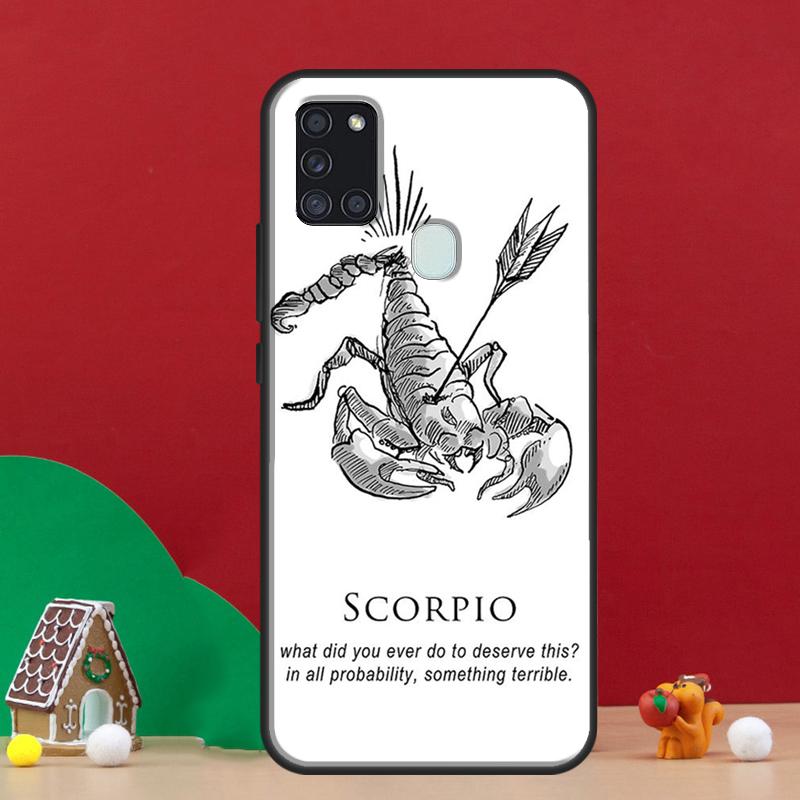 Scorpion For Samsung Galaxy A54 A34 A14 A52S A12 A22 A32 A52 A13 A53 A73 A50 A51 A71 Phone Case