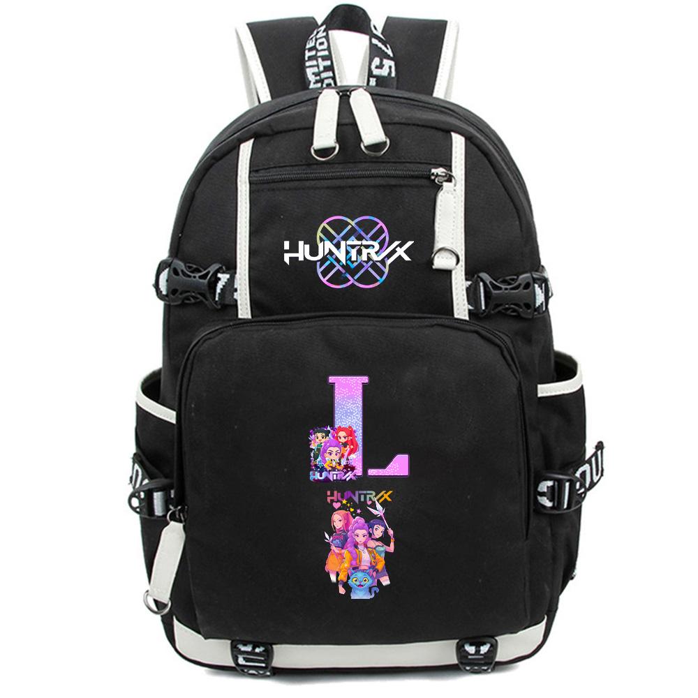 Roztomilý Kreslený K-Pop Lovci Démonů Batoh Velká Kapacita Školní Taška na Knihy Laptop Unisex Studenti Chlapec Dívka Školní Taška Cestovní Outdoorová Taška