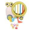 Shape Sorter Pull String Toy Fine Motor Skill Educational Silicone Pull String Sensory Toy for
