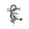 Retro Dragon Totem Brooch Pin for Men's Suits