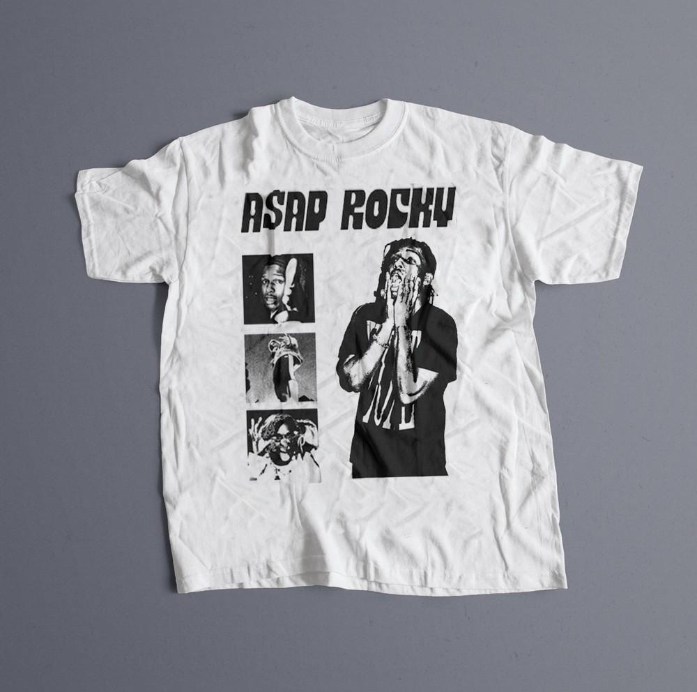 New ASAP Rocky Graphic Gift For Fans Unisex S-5XL Shirt SS1142 Unisex T-Shirt L