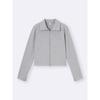 Gu By Uniqlo Rib Double Zip Cardigan