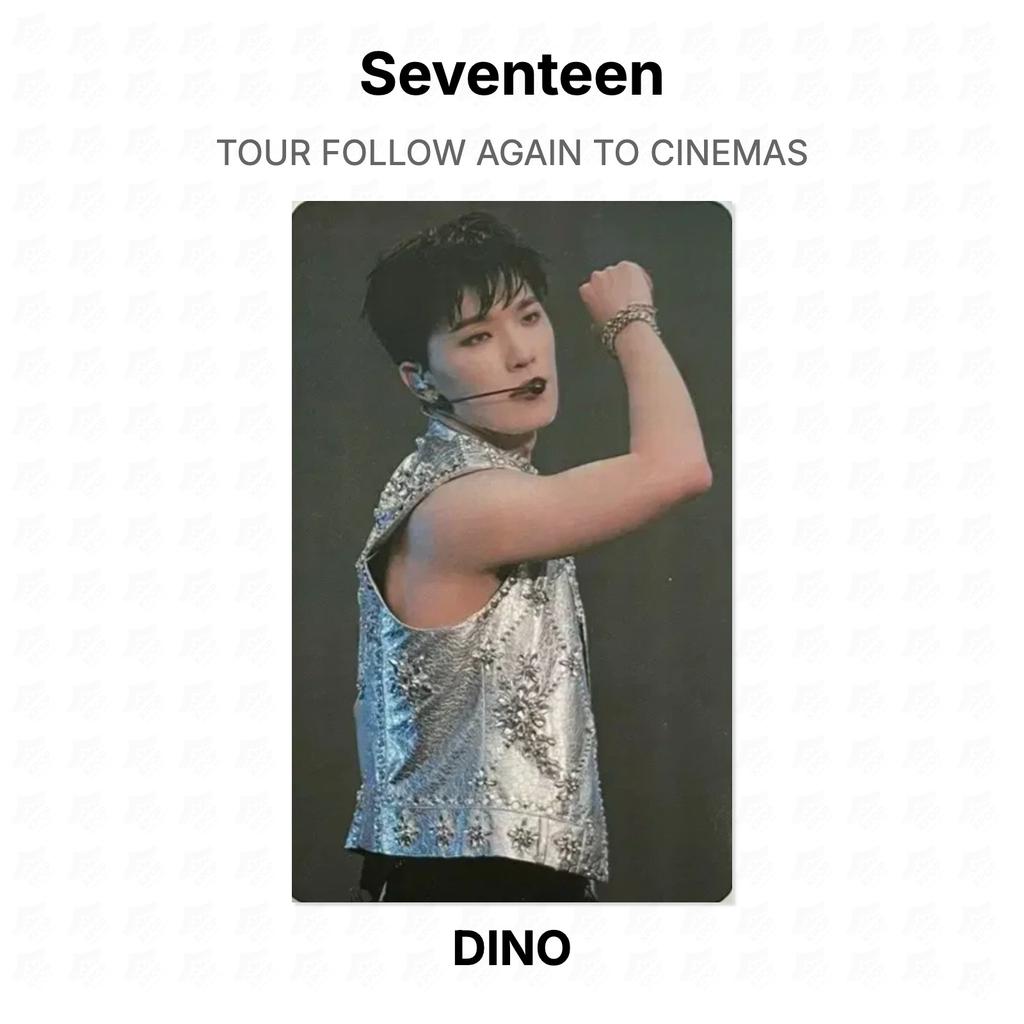 Seventeen TOUR FOLLOW AGAIN TO CINEMAS Official Photocard