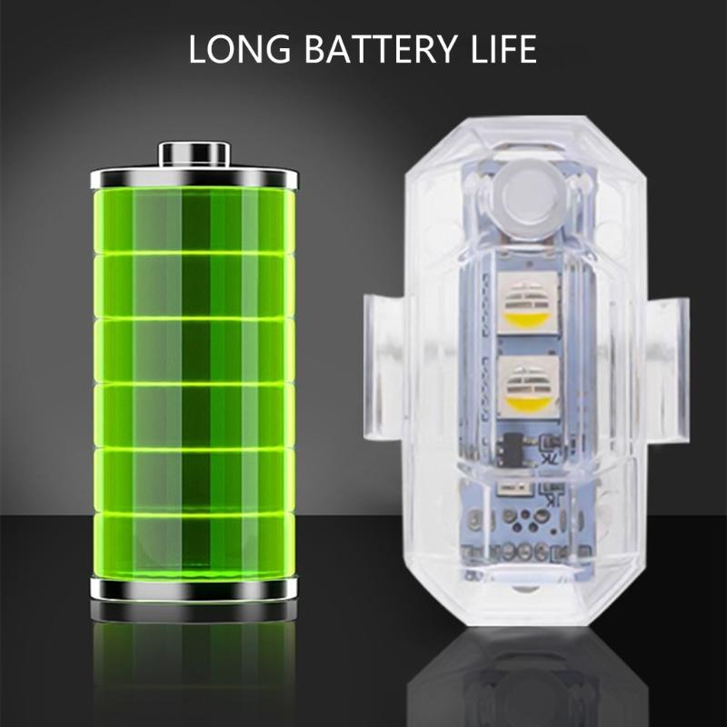 Remote Control LED Warning Lamp Rechargeable LED Strobe Light High Brightness Lamp for Enhanced Night Driving Safety
