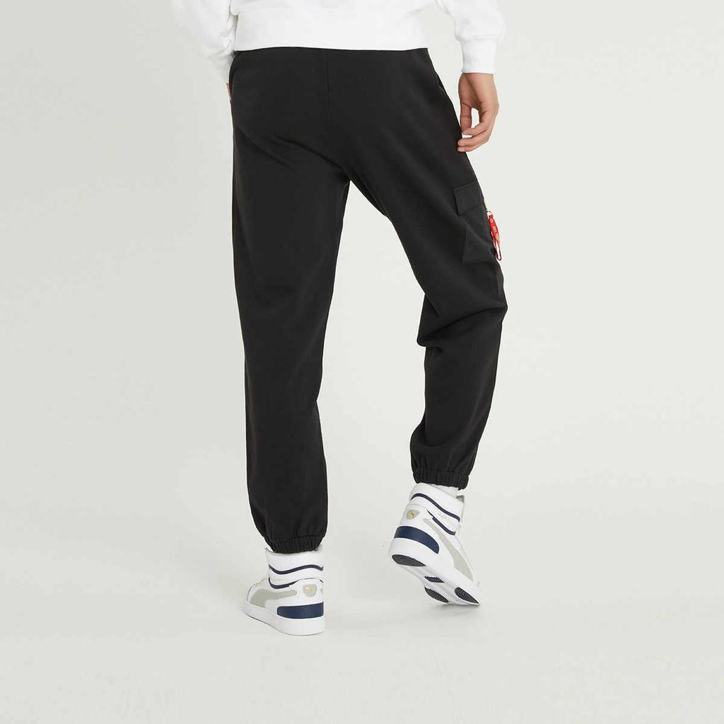 PUMA Casual Pants Men's Black Moderate Sweatpants 536575-01
