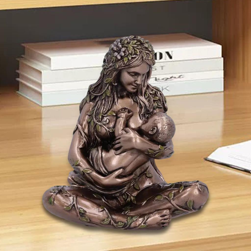 Mother Earth Resin Crafts Suitable For Mother's Day Christmas Decorations Home Gifts