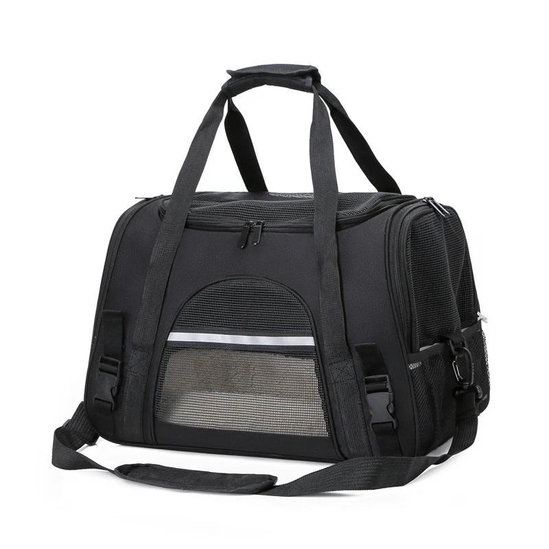 Borse per Gatti Morbide Portatili Trasportino per Cani Borsa Trasportino Traspirante in Rete Pieghevole Borsa a Mano per Gatti Borsa da Viaggio per Animali Borsa da Trasporto