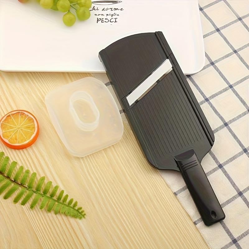 

Heavy-Duty Manual Vegetable Chopper with 304 Stainless Blade. Quickly Slice Cabbage, Potatoes, Cucumbers. Easy & Efficient! чёрный
