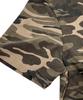 SK8ER ROCK Street Tax Camouflage T-Shirt ((Beige))
