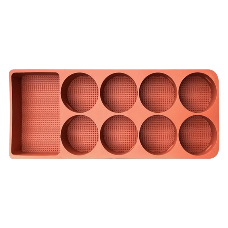 For LEADING Perfect Lixiang L9 Refrigerator Storage Box Refrigerator Storage Box Silicone Mat Orange оранжевый